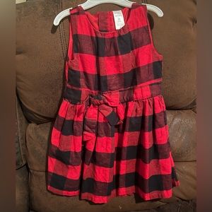 Buffalo pattern dress 2t
